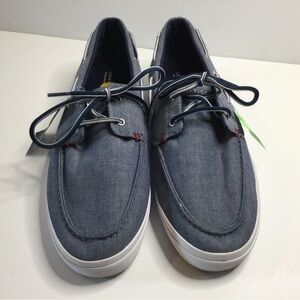 Tommy Hilfiger Men's Blue Boat Shoes